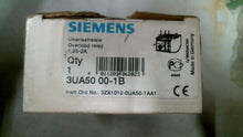 Load image into Gallery viewer, SIEMENS 3UA5000-1B OVERLOAD RELAY 1.25-2A 600VAC -FREE SHIPPING
