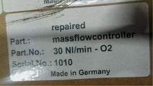 Load image into Gallery viewer, Witt-Gasetechnik MFC-Modul O2 Part 78711-059 24vdc 30nl/min  free shipping
