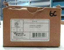 Load image into Gallery viewer, UTC EDWARDS 874-G5 HORN VIBRATING SURFACE MOUNT 24VAC 50/60HZ 0.63A 5.2OHM *FSHP
