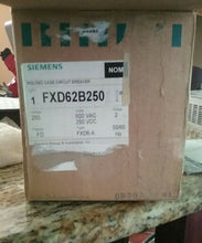 Load image into Gallery viewer, SIEMENS FXD62B250 CIRCUIT BREAKER 250A 2P - FREE SHIPPING
