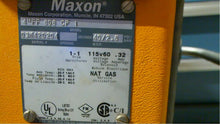 Load image into Gallery viewer, Maxon Nat Gas Valve 115V  4" FF 808 CP 1 40 PSI FREE SHIPPING
