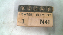 Load image into Gallery viewer, ALLEN BRADLEY N41 HEATER ELEMENT -FREE SHIPPING
