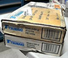 Load image into Gallery viewer, TSUBAKI RS40-2-RP-U (A110104) 240 LINKS 10 FT ROLLER CHAIN *FREE SHIPPING*
