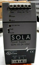 Load image into Gallery viewer, EMERSON SDN 10-24-100C SOLA POWER SUPPLY 10A 100-240VAC 50/60HZ 240W 24VDC *FSHP
