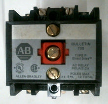 Load image into Gallery viewer, AB ROCKWELL 700-P000A1 DIRECT DRIVE AC RELAY SER.B 120V -FREE SHIPPING
