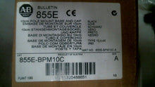Load image into Gallery viewer, ALLEN BRADLEY 855E-BPM10C POLE MOUNT &amp; CAP 10CM SER.A -FREE SHIPPING
