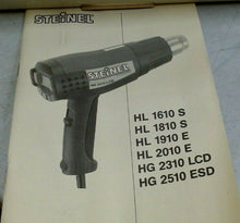 Load image into Gallery viewer, STEINEL HL 1910 E / B000HPUOAE 34830 VARIABLE TEMP HEAT GUN 1500W HD CORD *FRSHP
