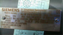 Load image into Gallery viewer, Siemens 1FT5073-0AC01-1-Z Permenant Magnet Servo Motor FREE SHIPPING
