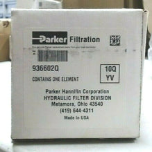 Load image into Gallery viewer, PARKER HANNIFIN 936602Q FILTER ELEMENT 10MICRON 80CN-1 CORELESS 10Q *FREE SHIP*
