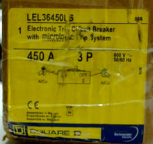 Load image into Gallery viewer, SCHNEIDER SQUARE D LEL36450LS ELECT. TRIP CIRCUIT BREAKER w/ MICROLOGIC TRIP *FS
