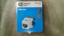Load image into Gallery viewer, COMMERCIAL ELECTRIC 1000 015 570 CAT6 JACK -FREE SHIPPING
