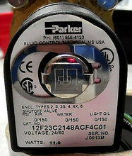 Load image into Gallery viewer, PARKER SCHRADER BELLOWS 12F23C2148ACF4C01 0.75" NC COMPLETE 2WAY SOL VALVE *FS*
