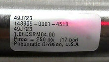 Load image into Gallery viewer, PARKER SCHRADER BELLOWS 1.06DSRM04.00 PNEU CYLINDER 4.00" STROKE 1-1/16" ID *FS*
