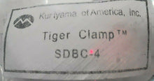 Load image into Gallery viewer, (7)KURIYAMA OF AMERICA SDBC-4 DOUBLE BOLT SPIRAL TIGER CLAMP 4 IN *FREE SHIP*
