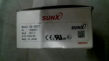 Load image into Gallery viewer, SUNX EQ-502T PHOTOELECTRIC SENSOR ADJUSTABLE RANGE REFLECTIVE 24-240VAC-FREESHIP
