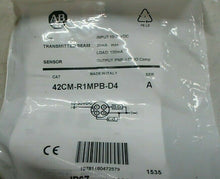 Load image into Gallery viewer, AB ROCKWELL 42CM-R1MPB-D4 SER A CYLINDRICAL METAL/PHOTOELECT SENSOR 18MM *FR SHP
