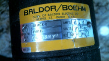 Load image into Gallery viewer, BALDOR/BOEHM 30-AGX-0 FRAME MOTOR 2.4A 115v hyd pump  -FREE SHIPPING
