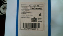 Load image into Gallery viewer, LEVITON 1223-2E BLACK INDUSTRIAL 3 WAY TOGGLE SWITCH 20A 277VAC LOT/10 -FREESHIP
