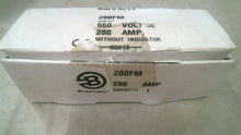 Load image into Gallery viewer, BUSSMANN 280FM FUSE W/OUT INDICATOR 280A 660VAC -FREE SHIPPING
