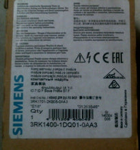 Load image into Gallery viewer, SIEMENS 3RK1400-1DQ01-0AA3 4 I/O 5 PIN COMPACT MODULE 24VDC 1A -FREE SHIPPING
