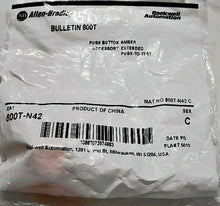 Load image into Gallery viewer, (LOT OF 3) SEALED AB ROCKWELL 800T-N42 SER C AMBER HEAD CAP *FREE SHIPPING*
