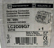 Load image into Gallery viewer, TELEMECANIQUE/SQUARE D/SCHNEIDER ELECTRIC 2-LC2D09G7 REVERSING CONTACTOR *FRSHIP
