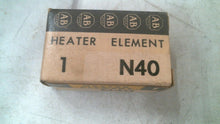 Load image into Gallery viewer, ALLEN BRADLEY N40 HEATER ELEMENT -FREE SHIPPING
