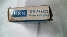 Load image into Gallery viewer, HCH 6202-5/8ZZC3 SINGLE ROW BALL BEARING -FREE SHIPPING
