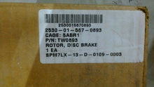 Load image into Gallery viewer, WILWOOD TW0893 ROTOR DISC BRAKE 2530-01-567-0893 -FREE SHIPPING
