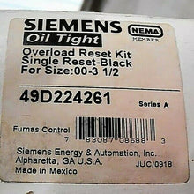 Load image into Gallery viewer, SIEMENS OIL TIGHT 49D224261 OVERLOAD RESET KIT *FREE SHIPPING*
