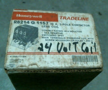 Load image into Gallery viewer, HONEYWELL TRADELINE R8214 G 1157 CONTACTOR LESS COIL 40A 3P -FREE SHIPPING
