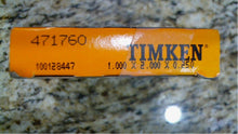 Load image into Gallery viewer, TIMKEN 471760 INDUSTRIAL SEAL 1.000 X 2.000 X 0.250 - FREE SHIPPING
