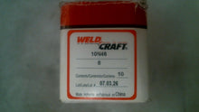 Load image into Gallery viewer, WELDCRAFT 10N46 1/2" ALUMINA TIG TORCH NOZZELS #8  BOX/10 -FREE SHIPPING
