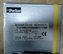 Load image into Gallery viewer, PARKER 71215SN2KN00N0C111Q3 CLOSED 2 WAY SOLENOID VALVE 1/4&quot;NPT 275PSI-FREE SHIP
