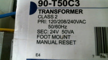 Load image into Gallery viewer, EMERSON 90-T50C3 TRANSFORMER 240VAC, 60HZ, -FREE SHIPPING
