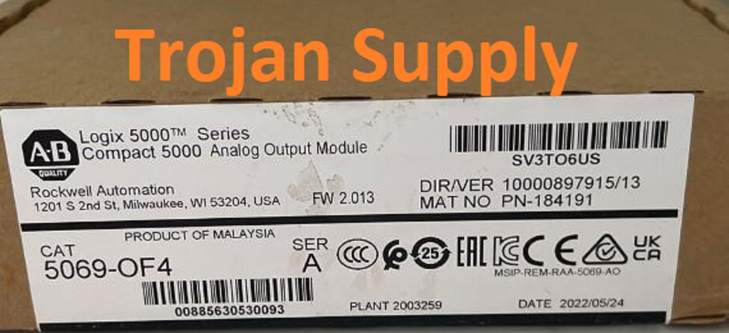2022 factory sealed surplus Allen-Bradley 5069-OF4