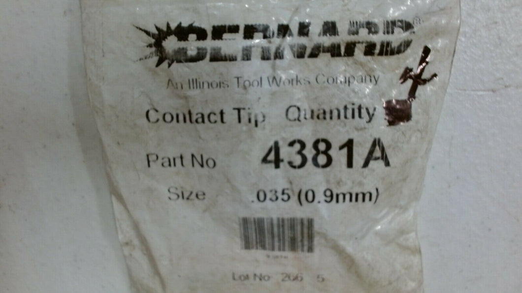 BERNARD 4381A CONTACT TIP .035 PKG/4 -FREE SHIPPING