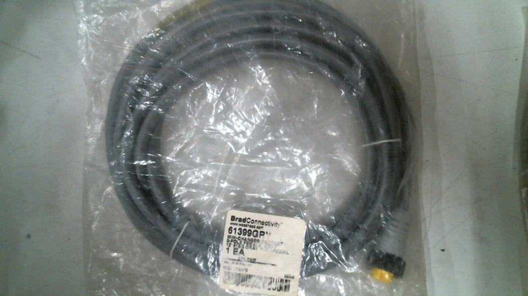 DANIEL WOODHEAD CO. 61399GRY MINI CHANGE CORDSET 5 POLE FEMALE GRAY -FREE SHIP