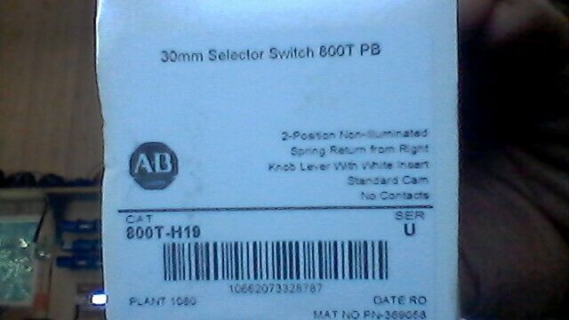 allen bradley  800T-H19 800TH19 free shipping
