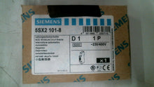 Load image into Gallery viewer, SIEMENS 5SX2-101-8 MINI CIRCUIT BREAKER 1A 1P 277VAC -FREE SHIPPING
