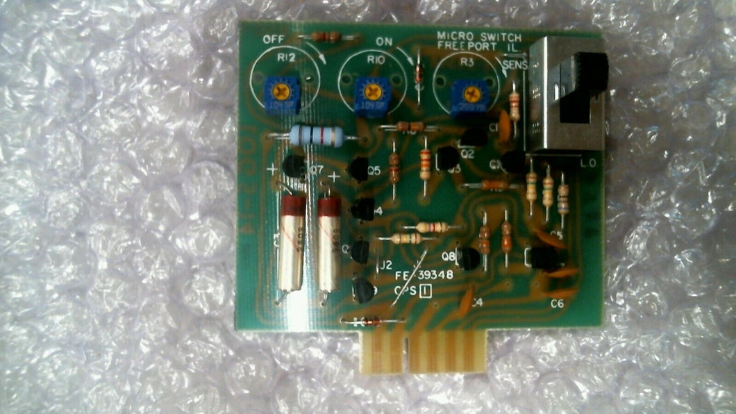HONEYWELL FE-39348 MICRO SWITCH ON/OFF CONTROL MODULE -FREE SHIPPING