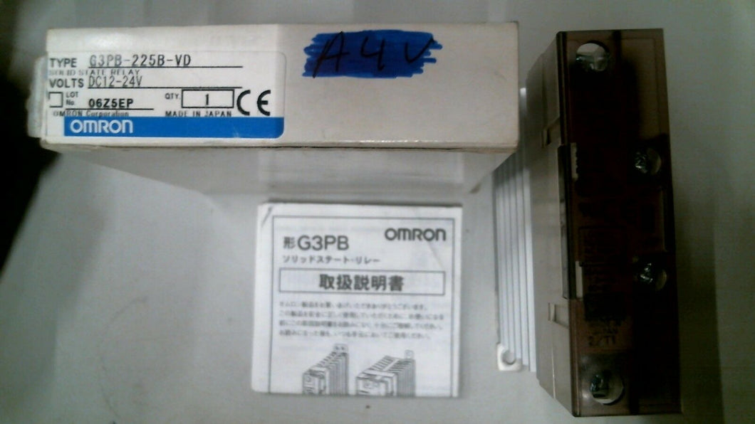 OMRON G3PB-225B-VD SOLID STATE RELAY 12-24VDC -FREE SHIPPING