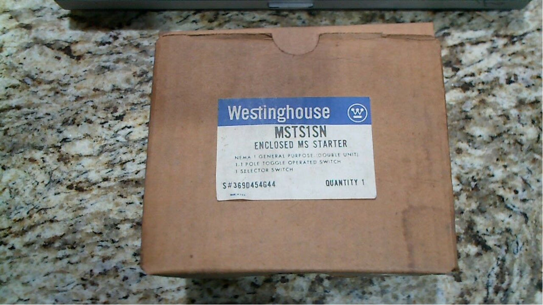 WESTINGHOUSE MSTS1SN MS STARTER DOUBLE UNIT- FREE SHIPPING