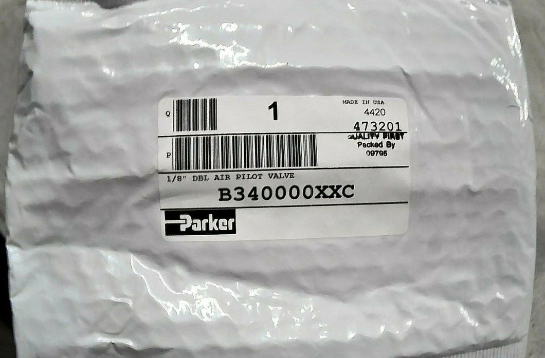 PARKER SCHRADER BELLOWS B340000XXC 1/8