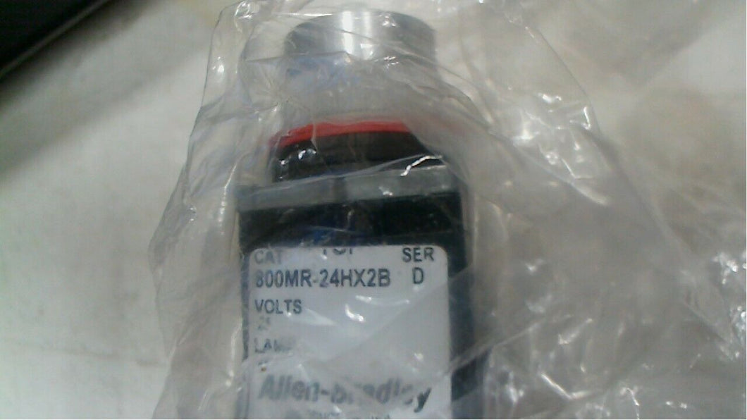 ALLEN-BRADLEY 800MR-24HX2B SER D SELECTOR SWITCH 24V AC/DC free shipping