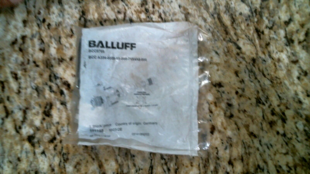 BALLUFF BCC0708 PLUG CONNECTOR - FREE SHIPPING