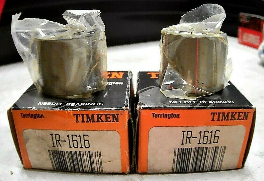 LOT/2 TIMKEN IR-1616 NEEDLE ROLLER BEARING INNER RING 1.0000 INCH BORE *FRSHIP*