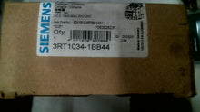 Load image into Gallery viewer, SIEMENS FURNAS ELECTRIC 3RT1034-1BB44 CONTACTOR 400VAC 24VDC 15W -FREE SHIPPING
