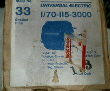 Load image into Gallery viewer, UNIVERSAL ELECRIC 1/70-115-3000 MOTOR .62A -FREE SHIPPING
