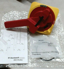 Load image into Gallery viewer, AB ROCKWELL 194R-HM4E SERIES A OPERATING HANDLE RED/YELLOW 100 - 200AMP *FRSHIP*

